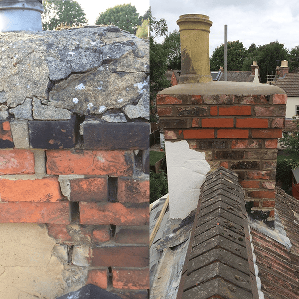 chimney-stack-rebuild-aldershot-before-after